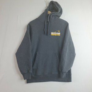 SPORTS-TEK Women's Gray Long Sleeve Pocket Pullover Casual Hoodie Size M